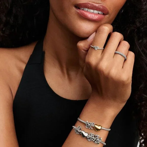 Pandora Disney Mickey Mouse Openwork Charm - Picture 4 of 6